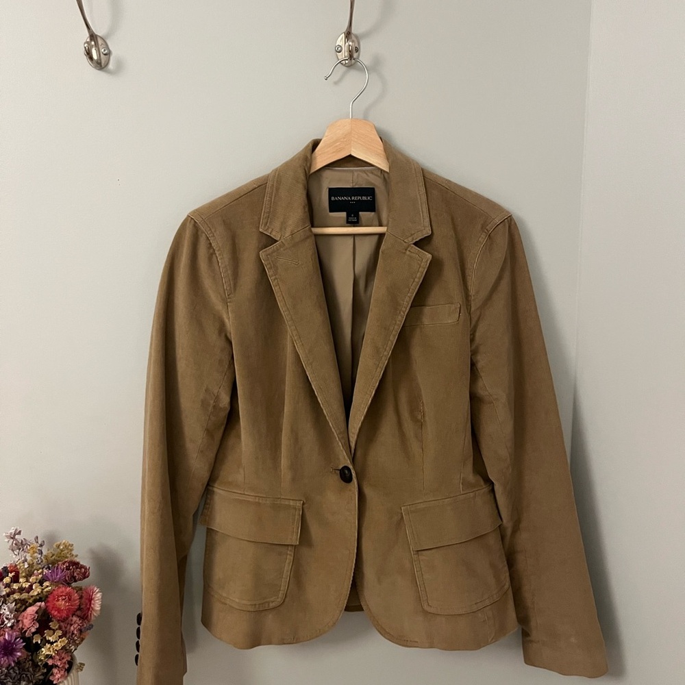 Banana Republic Tan Women's Blazer